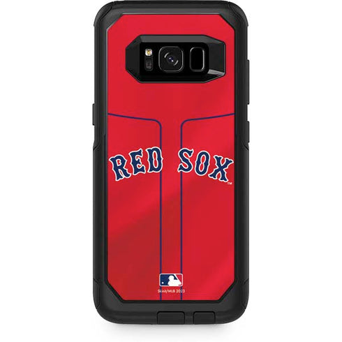 MLB Boston Red Sox Alternate/Away Jersey Otterbox Commuter Galaxy Skin