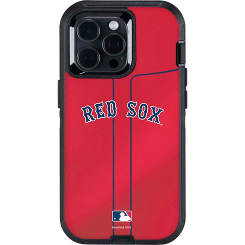 MLB Boston Red Sox Alternate/Away Jersey Otterbox Defender iPhone Skin