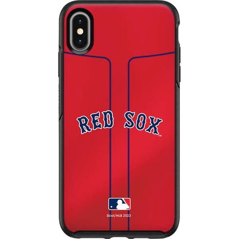 MLB Boston Red Sox Alternate/Away Jersey Otterbox Symmetry iPhone Skin