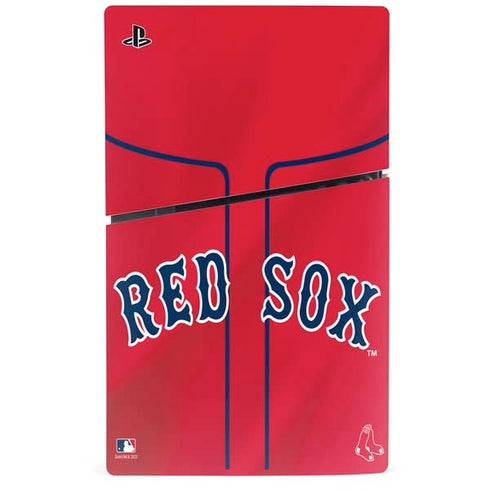 MLB Boston Red Sox Alternate/Away Jersey PS5 Slim Digital Edition Console Skin