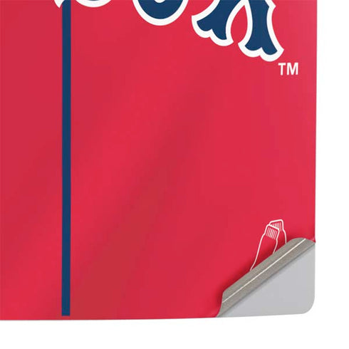 MLB Boston Red Sox Alternate/Away Jersey PS5 Slim Digital Edition Console Skin