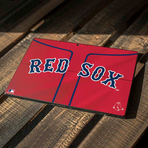 MLB Boston Red Sox Alternate/Away Jersey Surface Pro 7 Skin