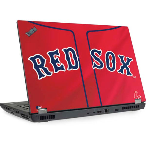 MLB Boston Red Sox Alternate/Away Jersey Lenovo ThinkPad Skin