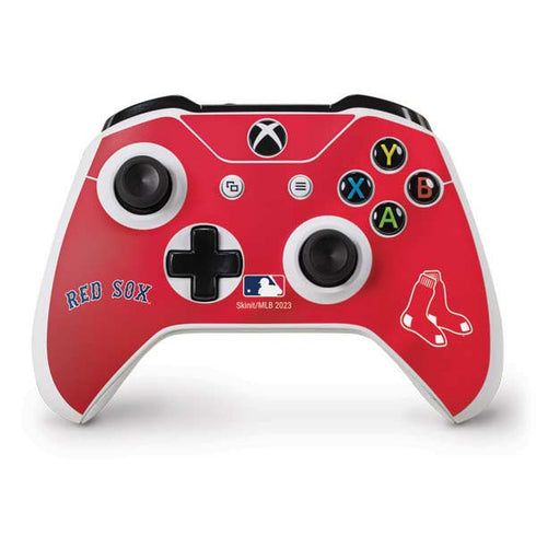 MLB Boston Red Sox Alternate/Away Jersey Xbox One S Controller Skin
