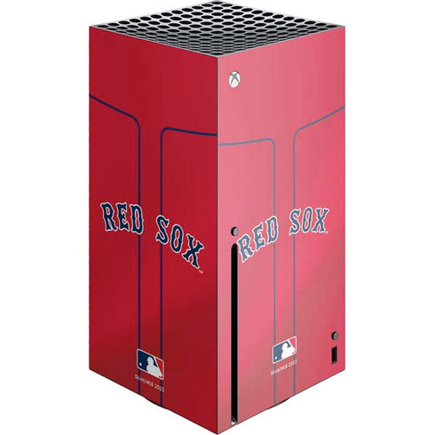 MLB Boston Red Sox Alternate/Away Jersey Xbox Series X Console Skin