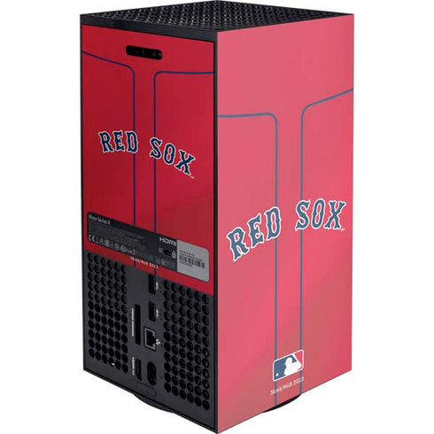 MLB Boston Red Sox Alternate/Away Jersey Xbox Series X Console Skin