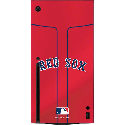 MLB Boston Red Sox Alternate/Away Jersey Xbox Series X Console Skin