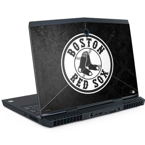 MLB Boston Red Sox Dark Wash Dell Alienware Skin