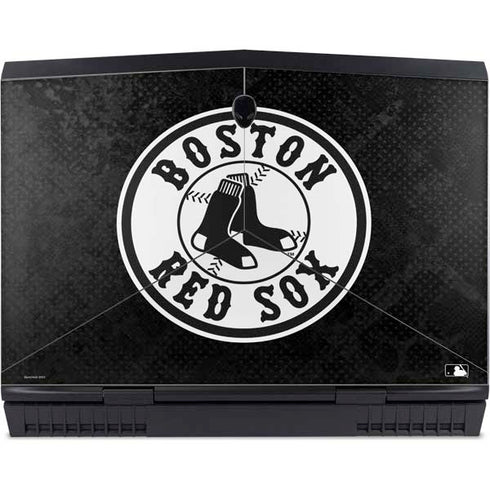 MLB Boston Red Sox Dark Wash Dell Alienware Skin