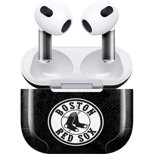 MLB Boston Red Sox Dark Wash Apple AirPods (3rd Gen 2021) Skin