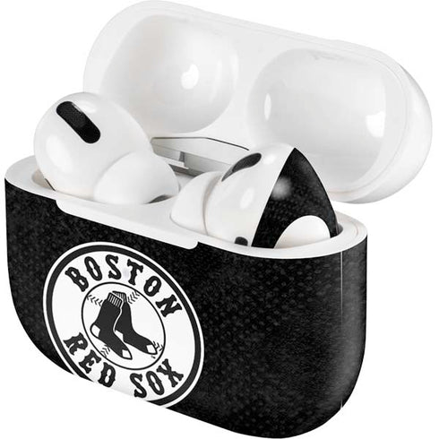 MLB Boston Red Sox Dark Wash Apple AirPods Pro Skin
