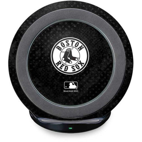 MLB Boston Red Sox Dark Wash Fast Charge Wireless Charging Stand Skin