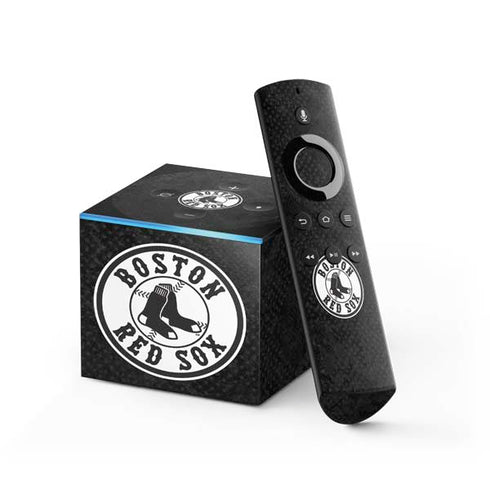 MLB Boston Red Sox Dark Wash Fire TV Cube Skin