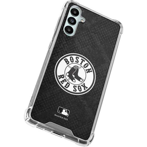 MLB Boston Red Sox Dark Wash Galaxy A14 5G Clear Case