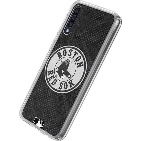 MLB Boston Red Sox Dark Wash Galaxy A50 Clear Case