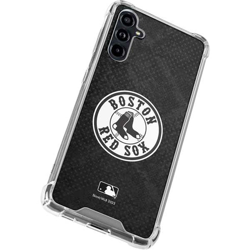 MLB Boston Red Sox Dark Wash Galaxy A54 5G Clear Case