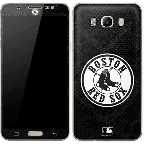 MLB Boston Red Sox Dark Wash Galaxy J7 Skin