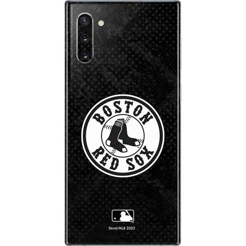 MLB Boston Red Sox Dark Wash Galaxy Note 10 Skin