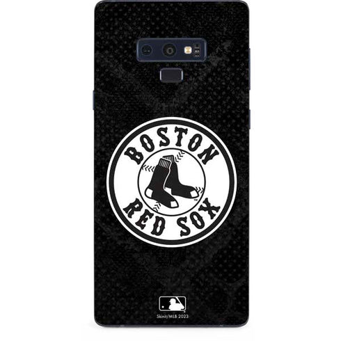 MLB Boston Red Sox Dark Wash Galaxy Note 9 Skin