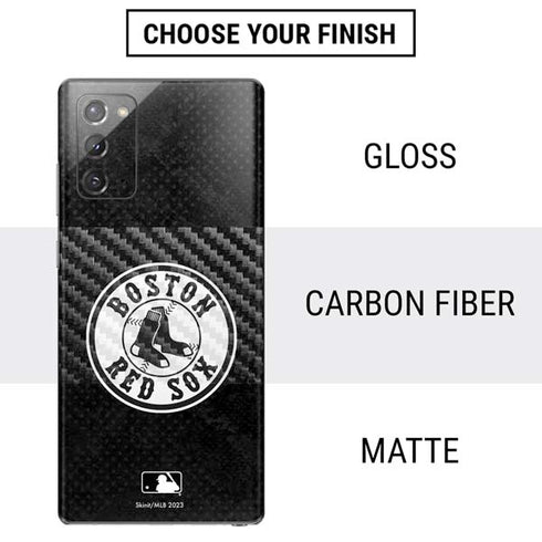 MLB Boston Red Sox Dark Wash Galaxy Note20 5G Skin