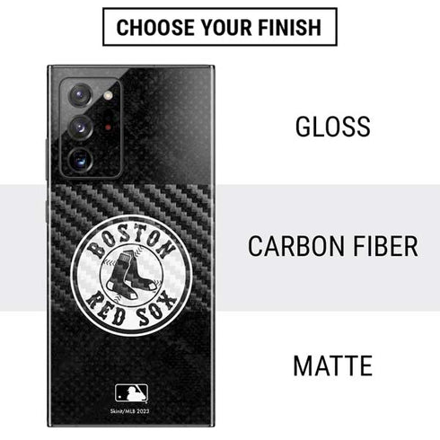 MLB Boston Red Sox Dark Wash Galaxy Note20 Ultra 5G Skin