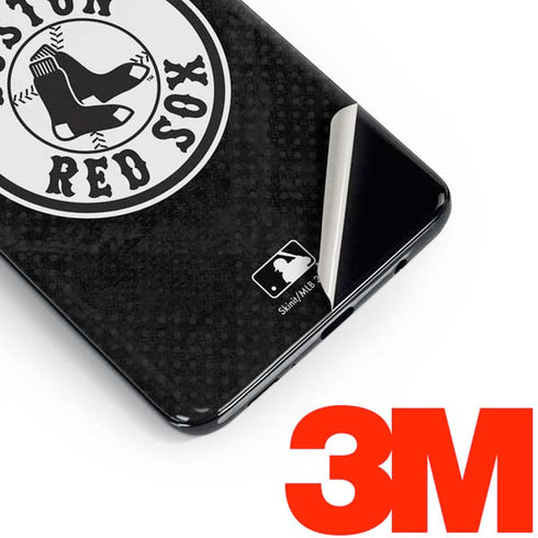 MLB Boston Red Sox Dark Wash Galaxy S10 Plus Skin