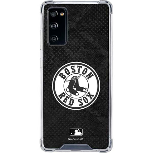 MLB Boston Red Sox Dark Wash Galaxy S20 FE Clear Case