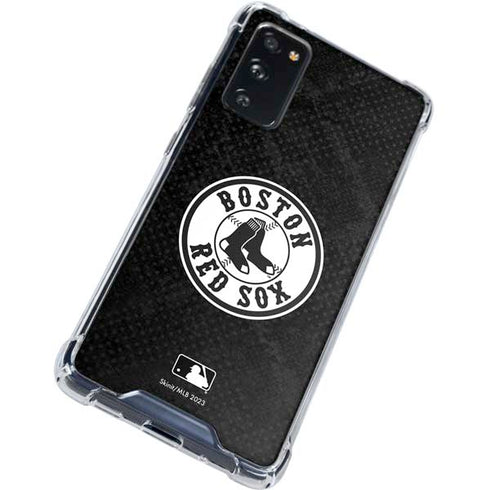 MLB Boston Red Sox Dark Wash Galaxy S20 FE Clear Case