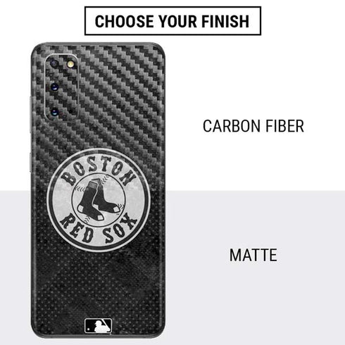 MLB Boston Red Sox Dark Wash Galaxy S20 Skin