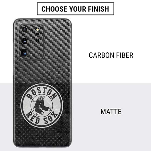 MLB Boston Red Sox Dark Wash Galaxy S20 Ultra 5G Skin