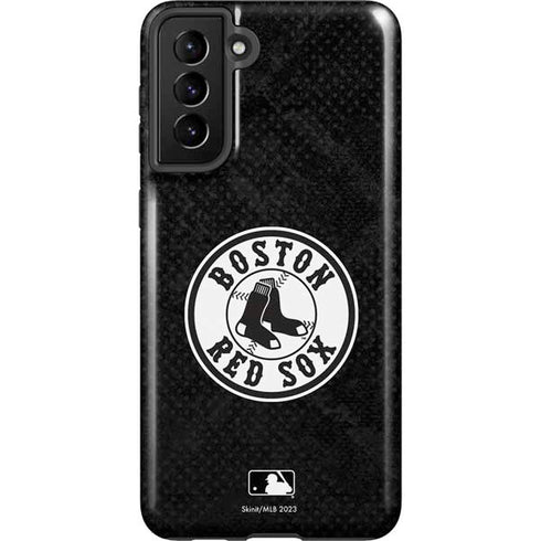 MLB Boston Red Sox Dark Wash Galaxy S21 FE Pro Case