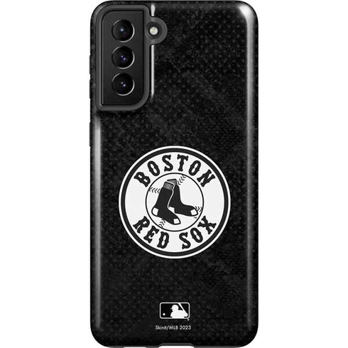MLB Boston Red Sox Dark Wash Galaxy S21 Plus 5G Pro Case