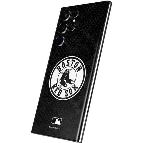 MLB Boston Red Sox Dark Wash Galaxy S22 Ultra Skin
