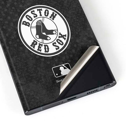 MLB Boston Red Sox Dark Wash Galaxy S23 Ultra Skin