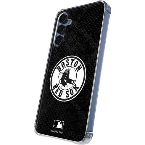 MLB Boston Red Sox Dark Wash Galaxy S24 Clear Case