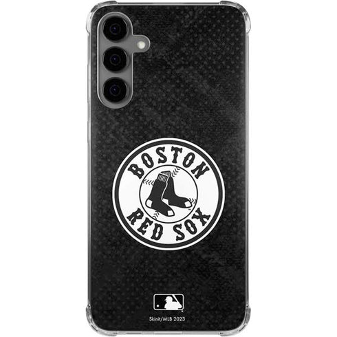 MLB Boston Red Sox Dark Wash Galaxy S24 Plus Clear Case