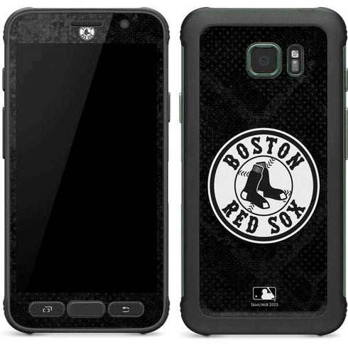 MLB Boston Red Sox Dark Wash Galaxy S7 Active Skin
