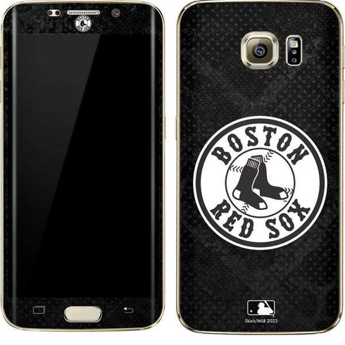 MLB Boston Red Sox Dark Wash Galaxy S7 Edge Skin