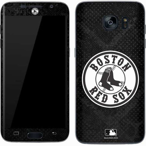 MLB Boston Red Sox Dark Wash Galaxy S7 Skin