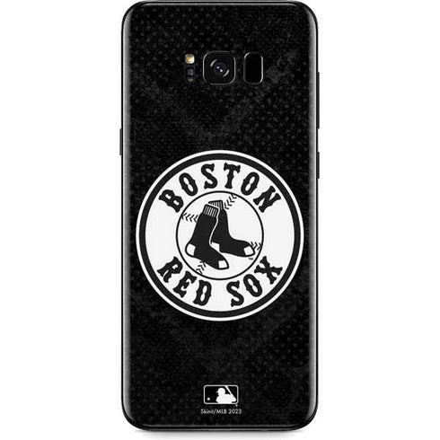 MLB Boston Red Sox Dark Wash Galaxy S8 Plus Skin