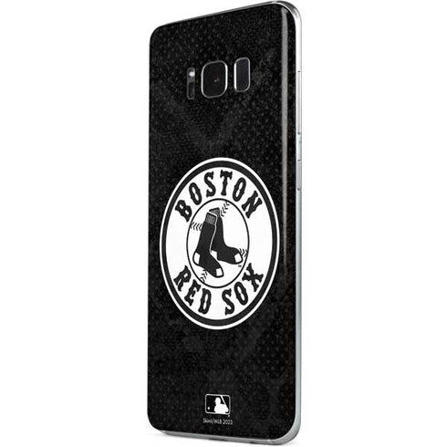 MLB Boston Red Sox Dark Wash Galaxy S8 Skin