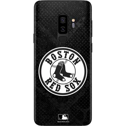 MLB Boston Red Sox Dark Wash Galaxy S9 Plus Skin