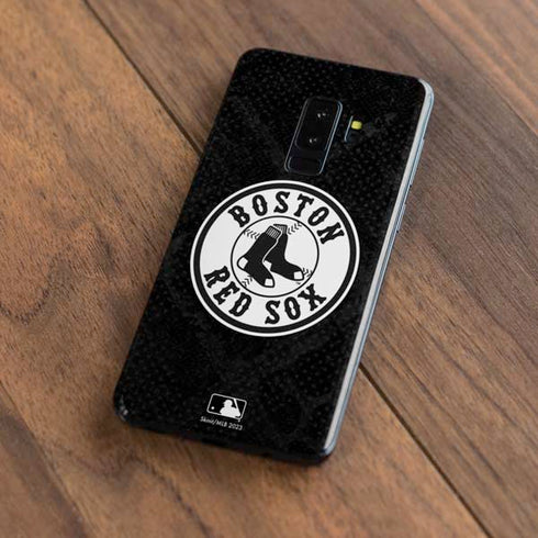 MLB Boston Red Sox Dark Wash Galaxy S9 Plus Skin