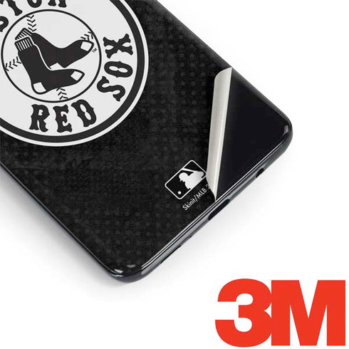 MLB Boston Red Sox Dark Wash Galaxy S9 Skin