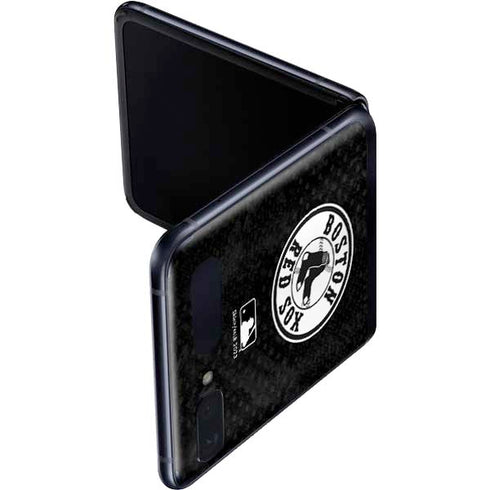 MLB Boston Red Sox Dark Wash Galaxy Z Flip Skin