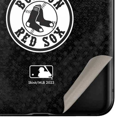 MLB Boston Red Sox Dark Wash Galaxy Z Flip Skin