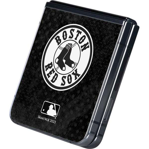MLB Boston Red Sox Dark Wash Galaxy Z Flip5 5G Skin