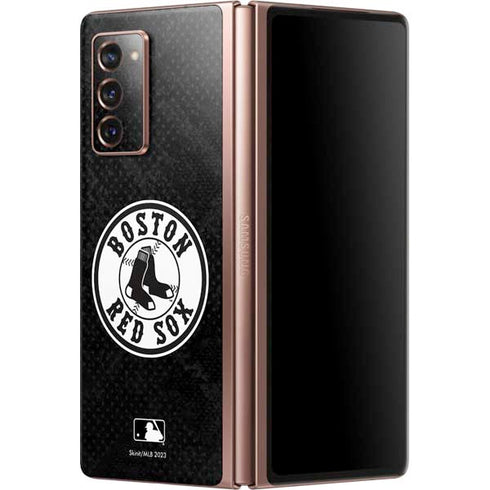 MLB Boston Red Sox Dark Wash Galaxy Z Fold2 5G Skin