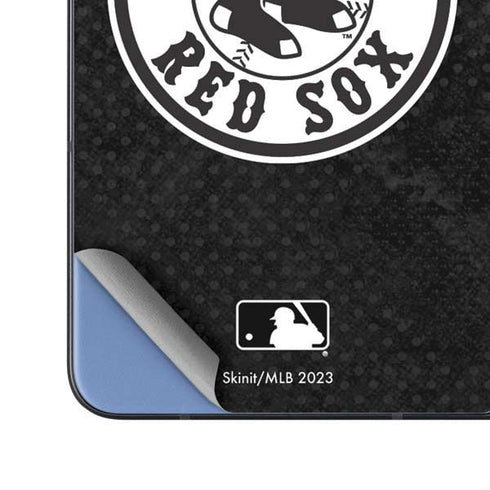 MLB Boston Red Sox Dark Wash Galaxy Z Fold5 5G Skin
