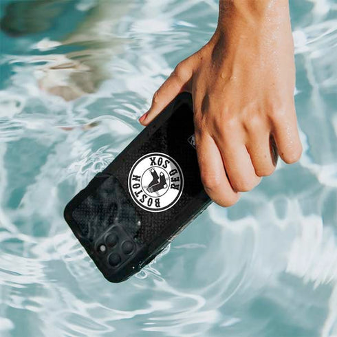 MLB Boston Red Sox Dark Wash iPhone 11 Pro Max Waterproof Case
